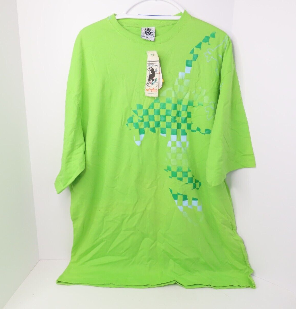 Vintage Nordstrom Rack 3 XL T Shirt Green Color Sunny Image Wear