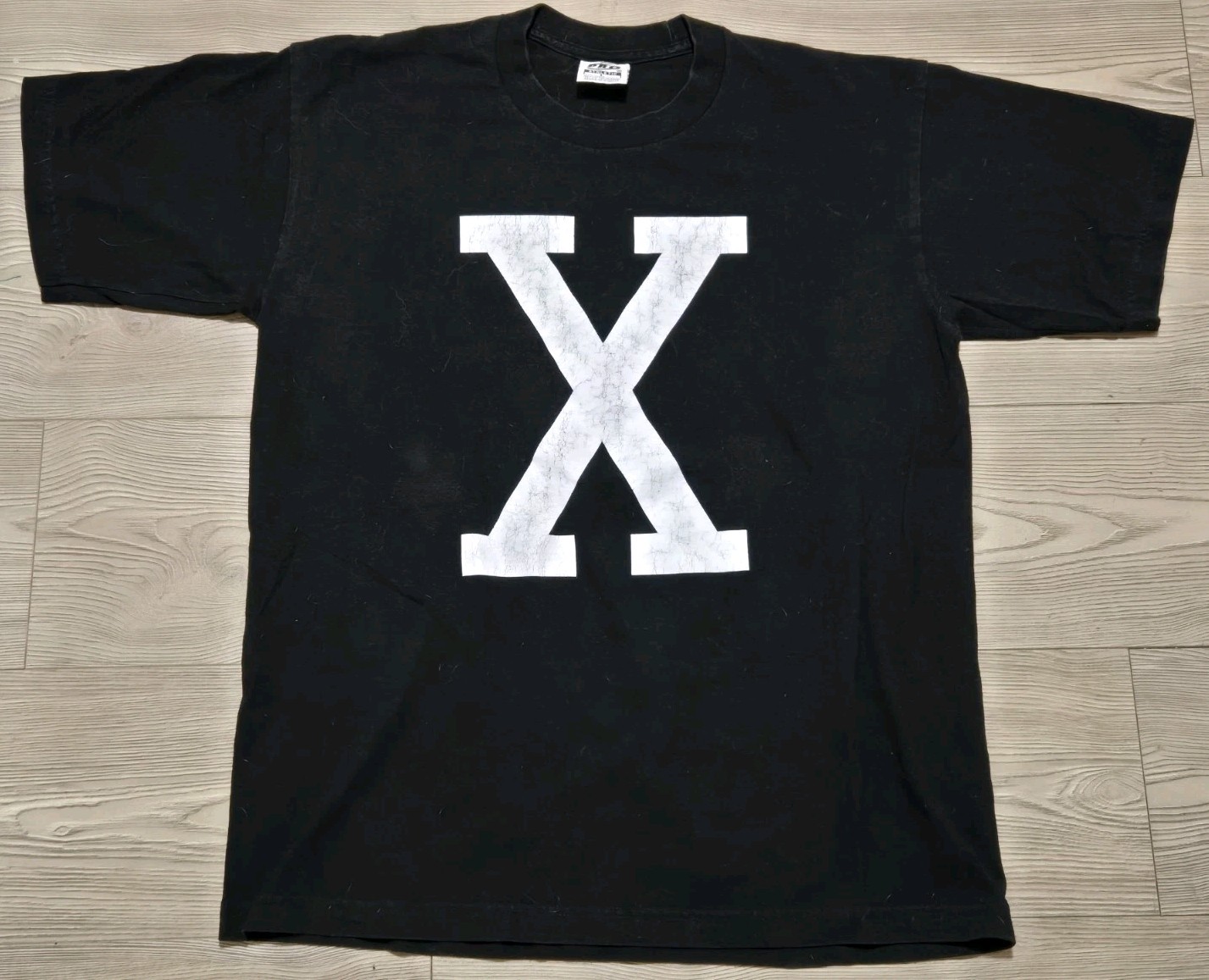Vintage Malcolm X Shirt Mens Size Large Pro Athletic Tag Black Tee Rare