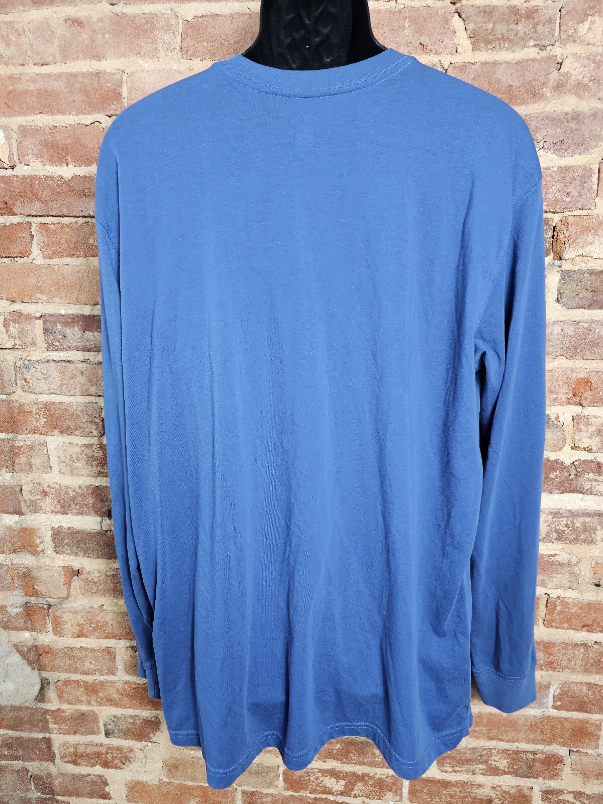 Blue Mountain Tshirt Longsleeve XL Men Chest 48&Prime; Length 29.5&Prime;