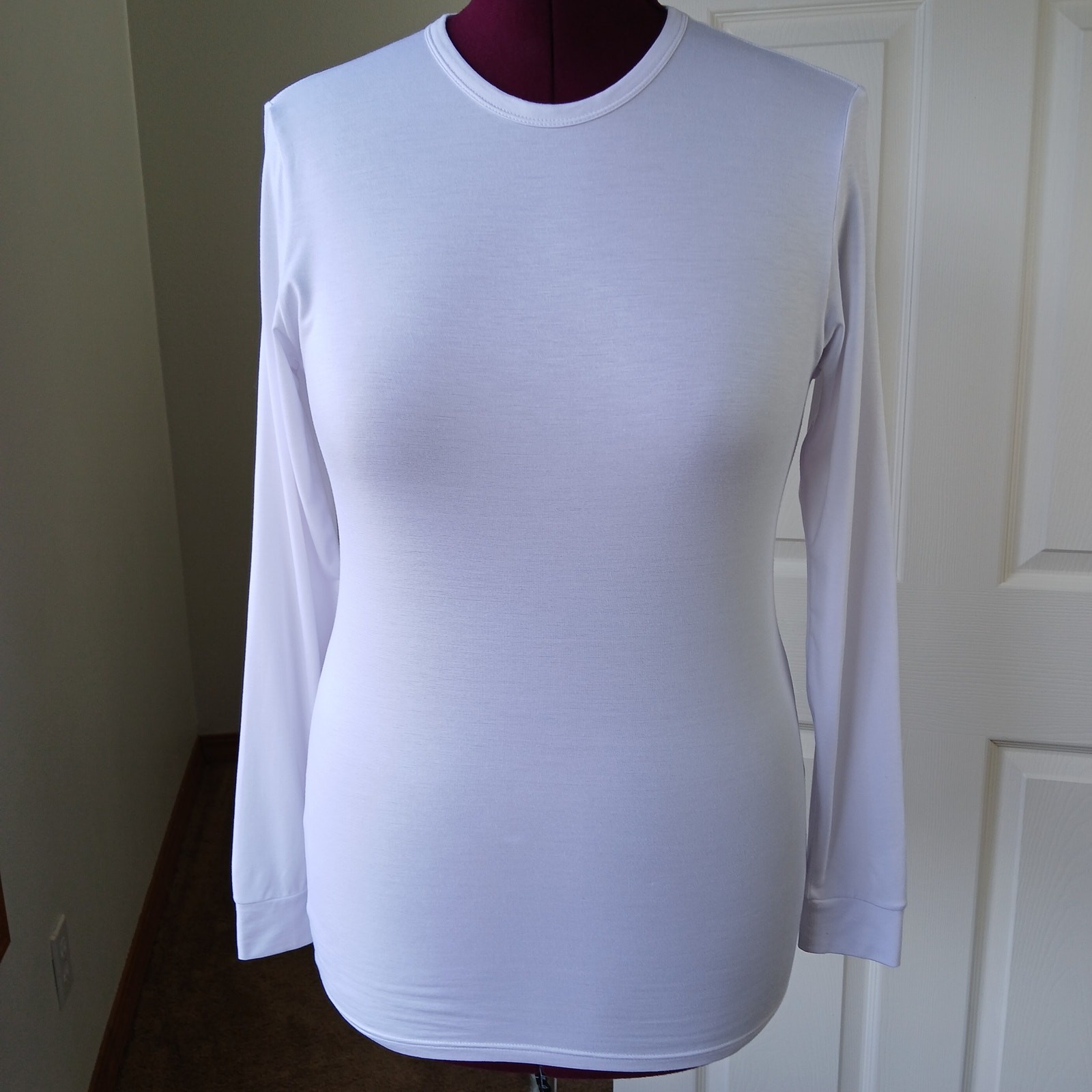 32 Degrees Heat Long Sleeve T-shirt Men&rsquo;s Small white warm base-layers