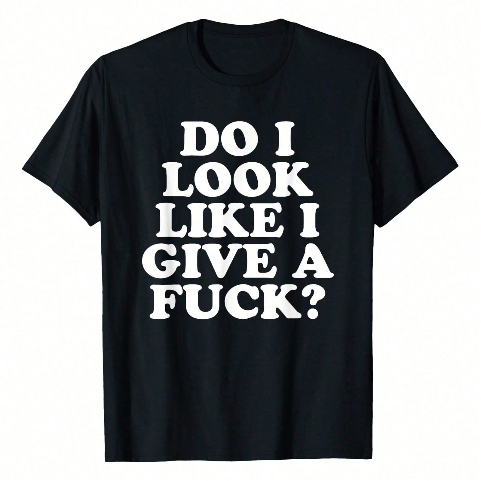 Look Like I Give A Funny Sarcastic Offensive Quote T-Shirt WoWoWomen&rsquo;s Plus Size