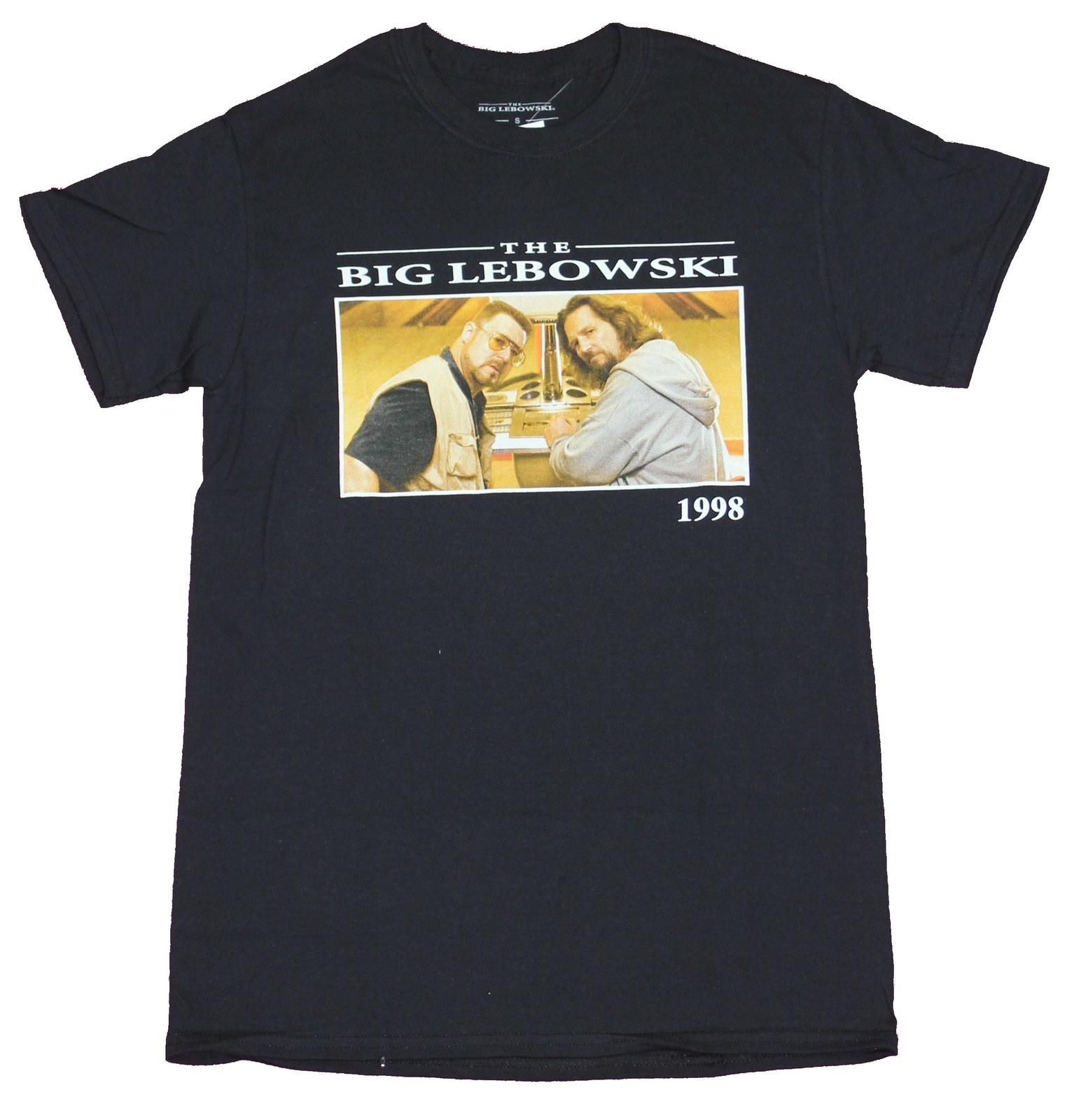 The Big Lebowski Mens T-Shirt – The Dude and Walter 1998