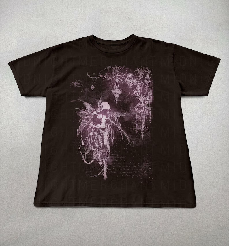 Y2k T-Shirt, Cute shirts, Retro graphic tee, Alt gothic clothing