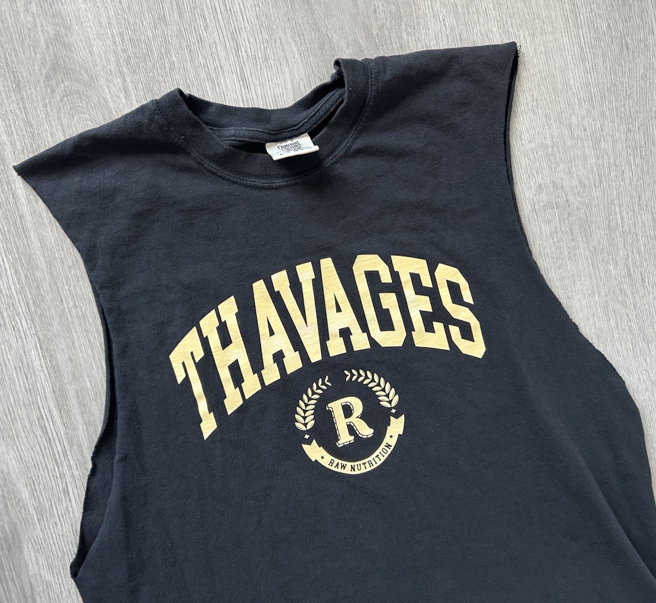 CBUM ‘Thavages’ Sleeveless Shirt Mens Large Fitness Workout Chris Bumstead Raw