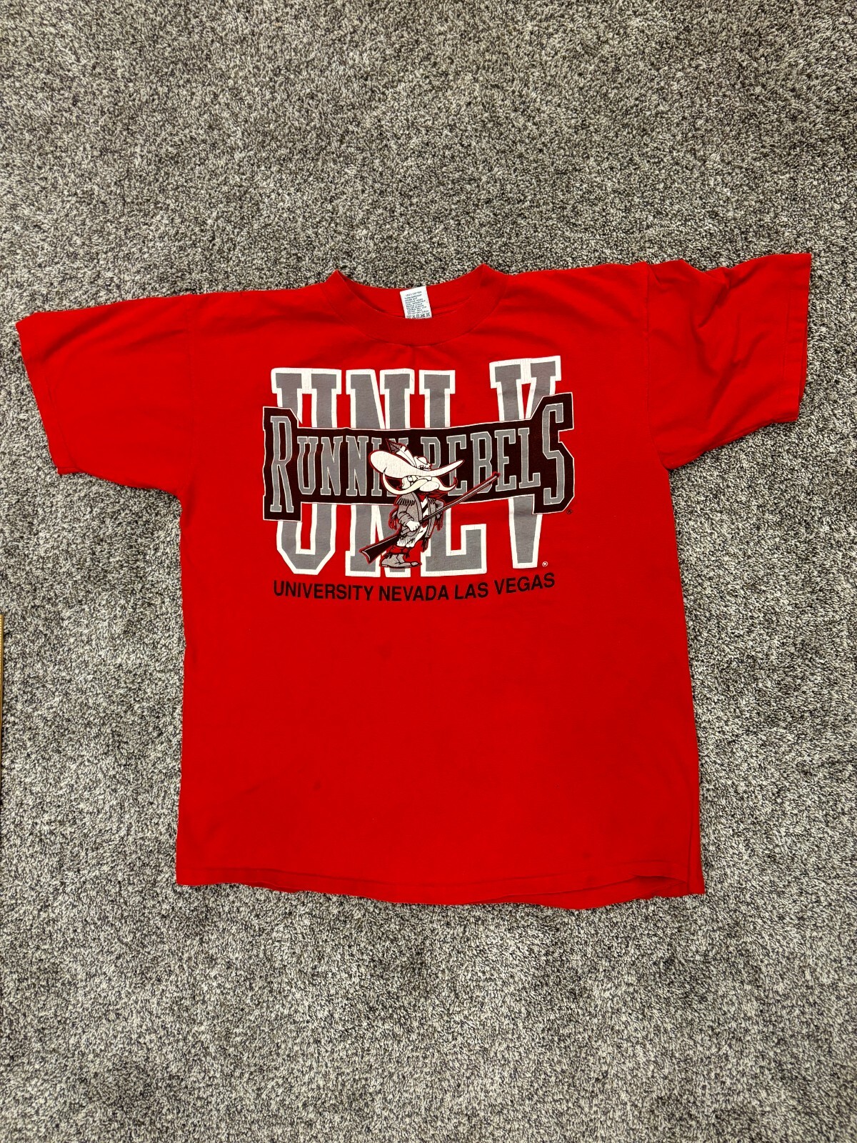 Vintage UNLV Single Stitch Shirt Mens Large Galt Sand Tag Running Rebels
