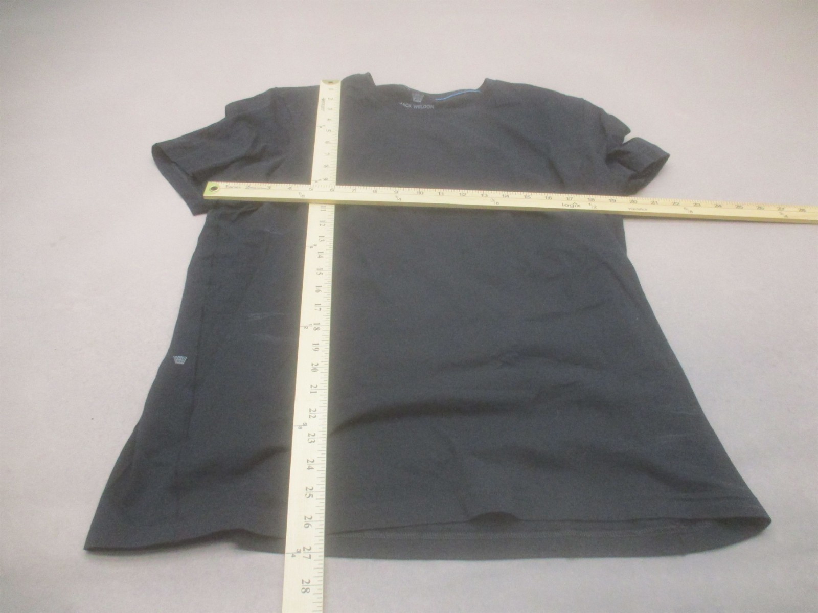 Mack Weldon Size XL Mens Black 100% Pima Cotton Short Sleeve Casual TShirt 238