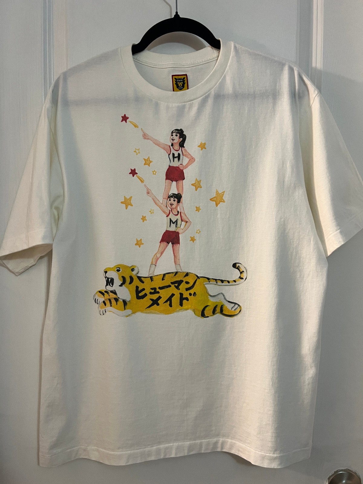 Human Made x Keiko Sootome T-Shirt #3 White, Size L *RARE*