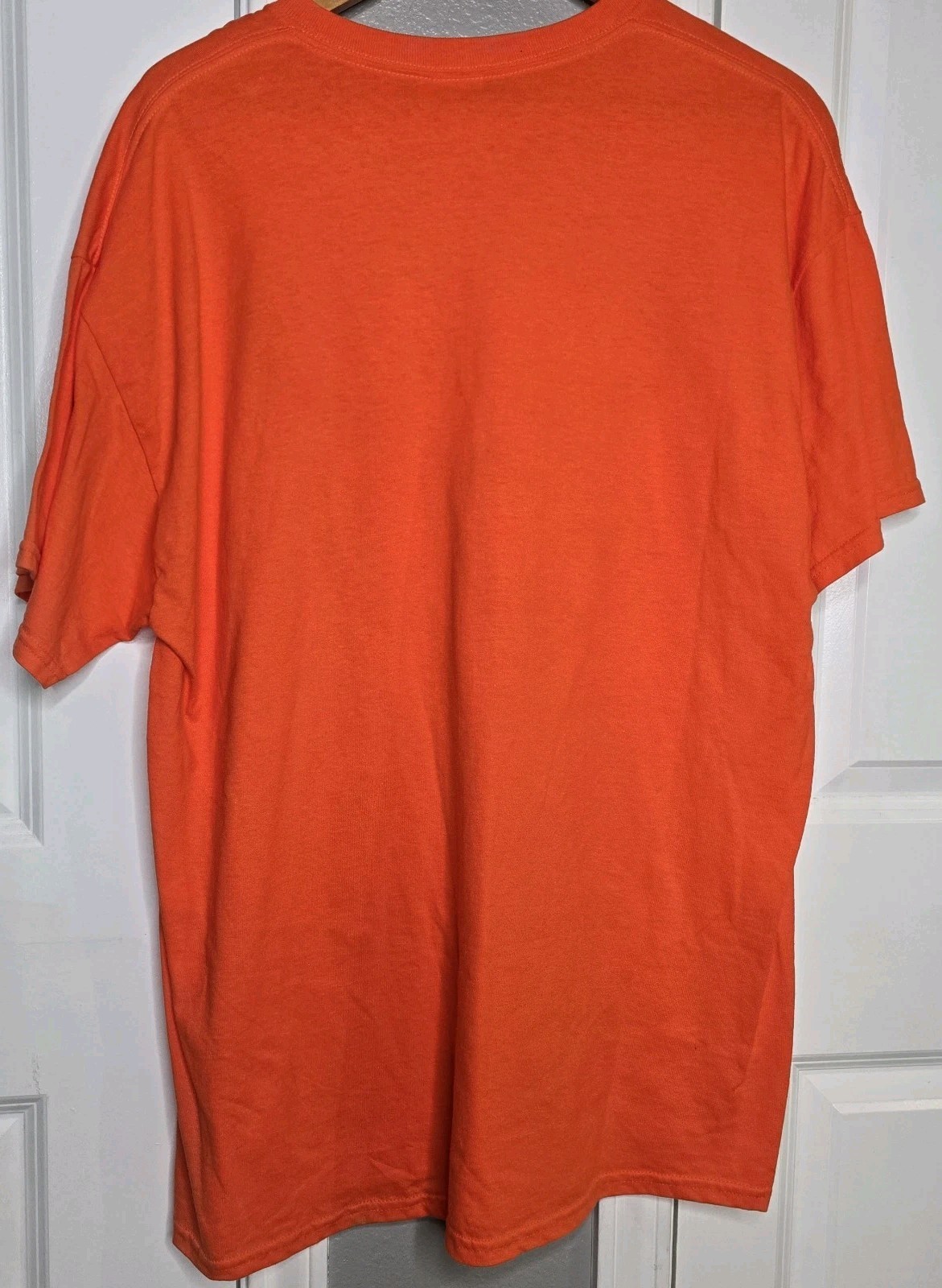Extreme Choppers Motorcycle Men&rsquo;s XL Pullover T-Shirt Short Sleeve Orange