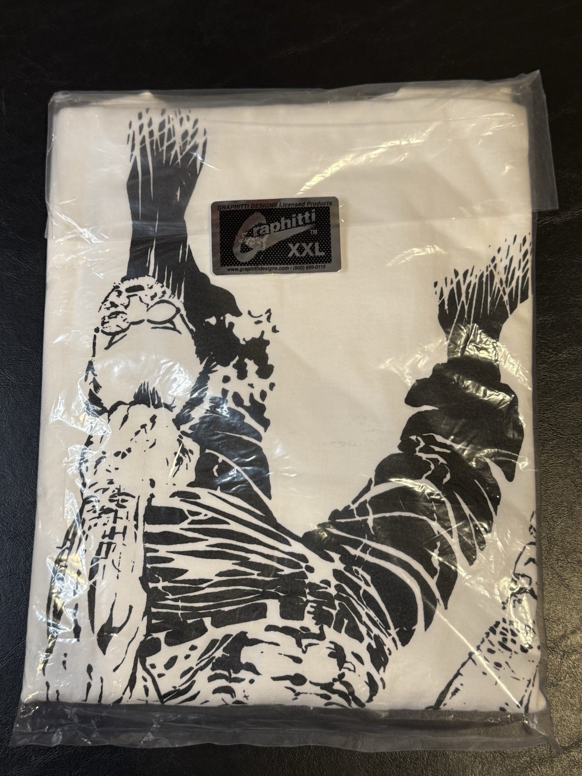 NEW SEALED Sin City Marv Shirt XXL 2XL Frank Miller Art Graphitti Designs Comic