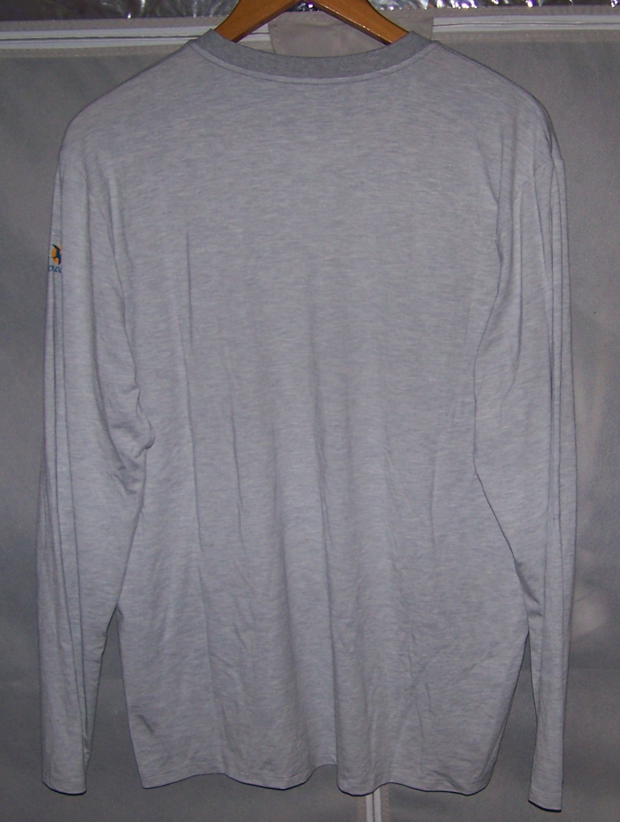 NEW 2 UNDR Long Sleeve Performance Tee Shirt GALLOWAY NATIONAL GOLF CLUB XL Gray