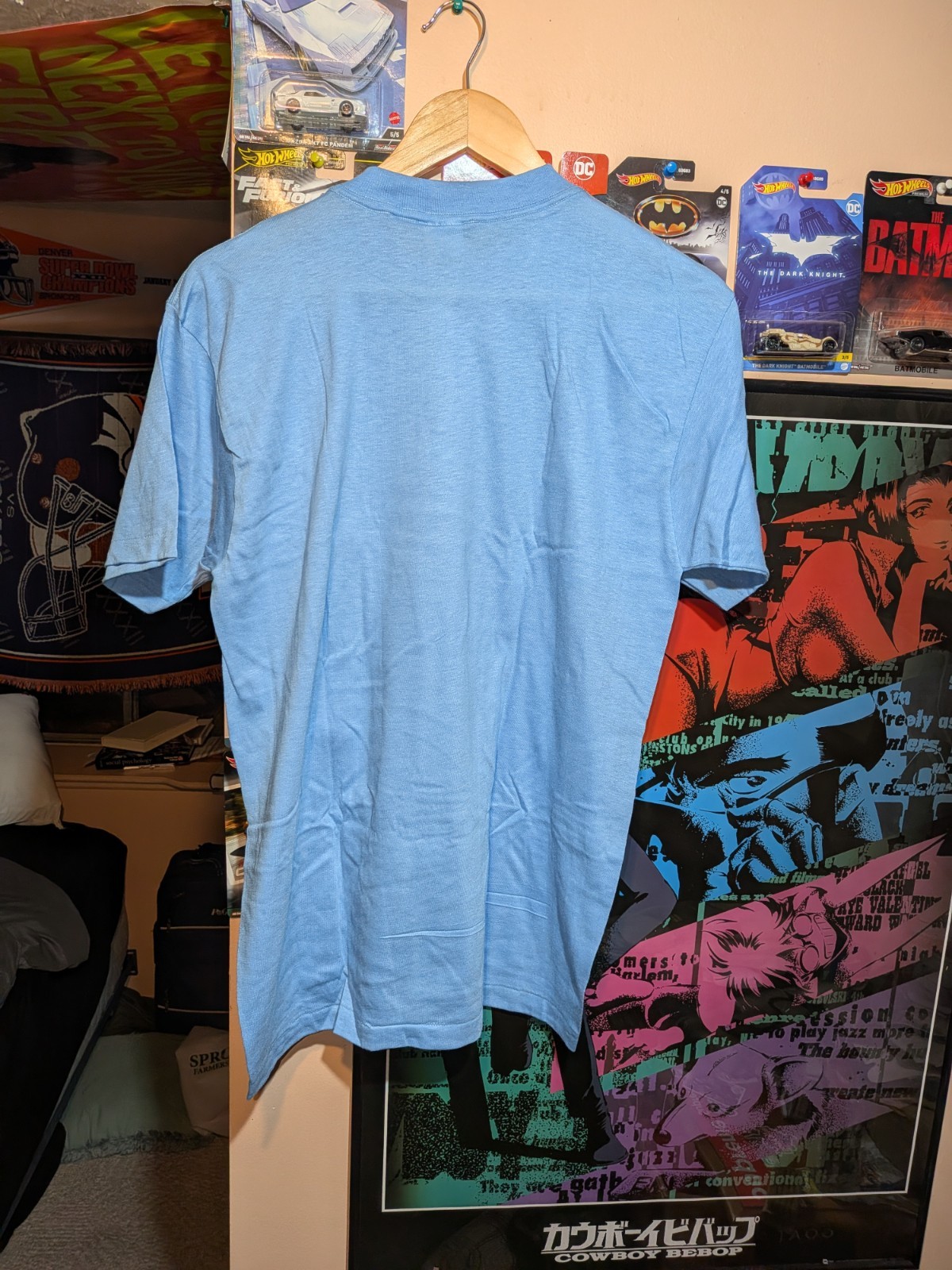 Vintage 80s Blue Bantam &lsquo;Inhognito&rsquo; Humor Shirt Size Large Made In USA