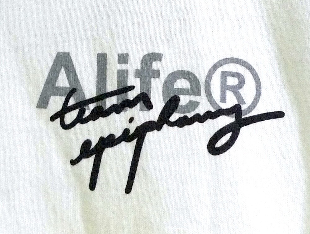 ALIFE Hello My Name Is Team Epiphany White T-shirt size Medium