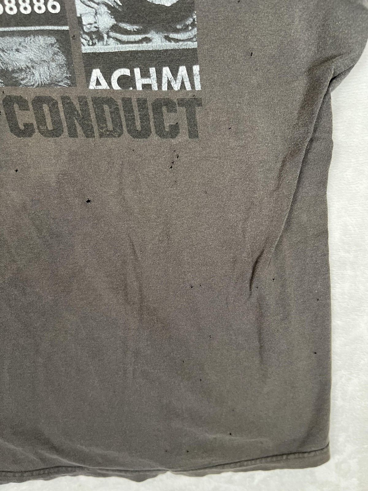 Jeff Dunham Disorderly Conduct Tour T-Shirt Mens XL Black Walter Peanut Achmed