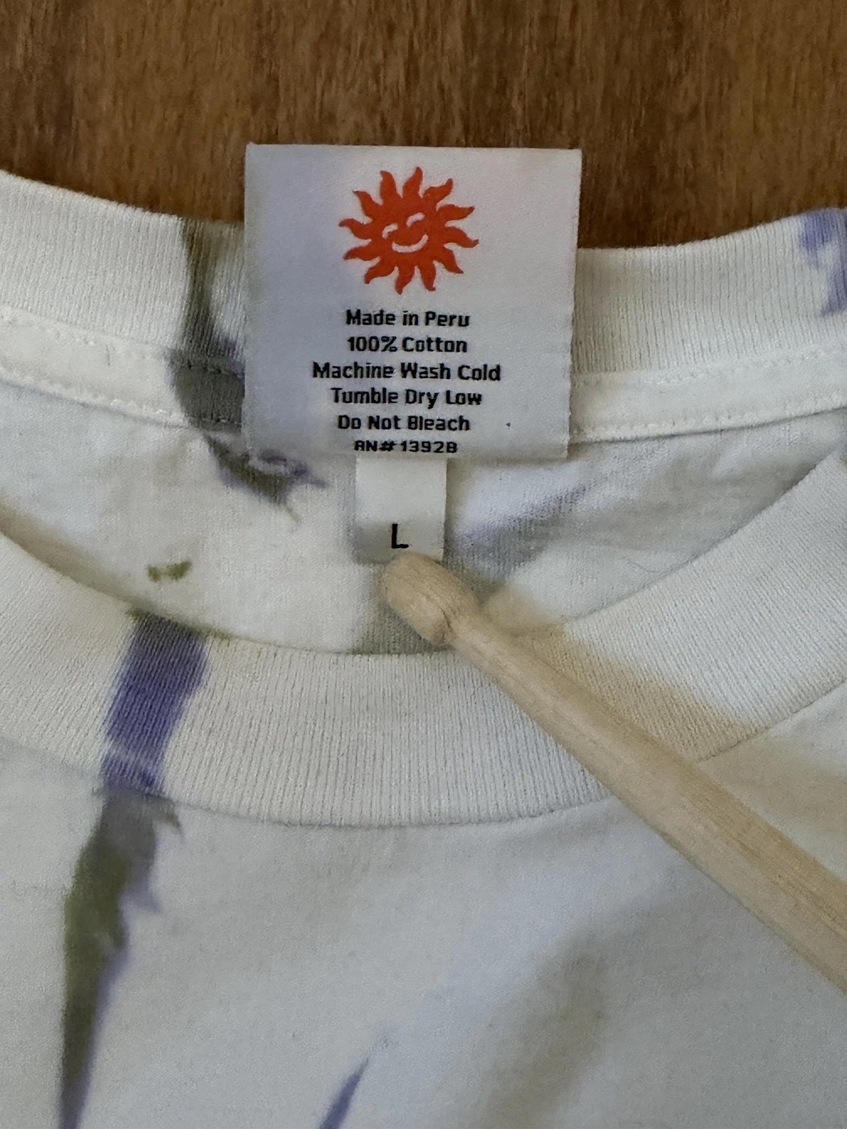 Extra Vitamins x Only NY – LIFE TEE Ti-dye T-shirt Size L