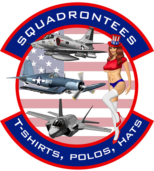 Tonkin Gulf Aero Club Skyraider A1 VA-25 – Customize Any of the text