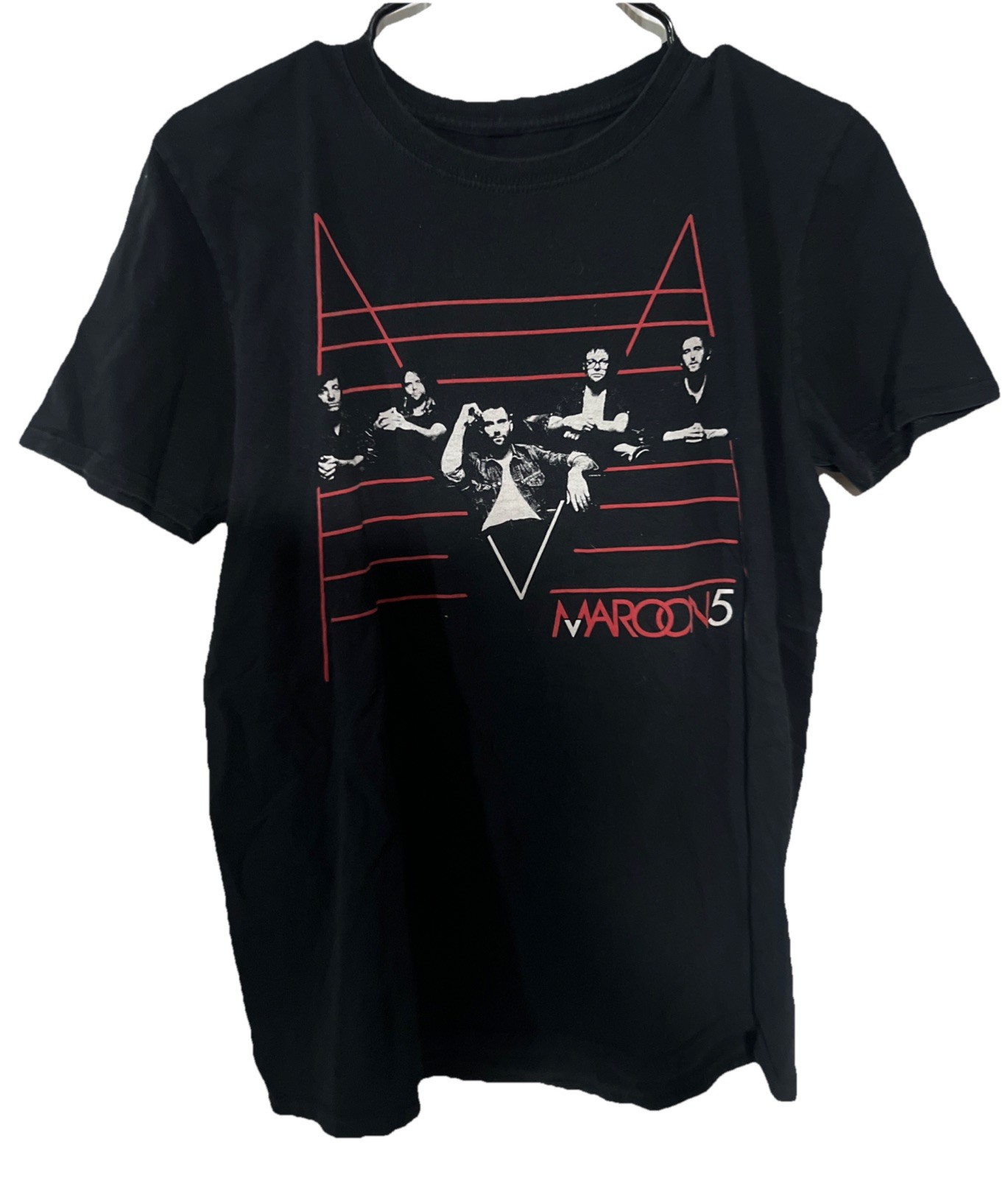 MAROON 5 2011 US tour concert band shirt Small Adam Levine 2 sided
