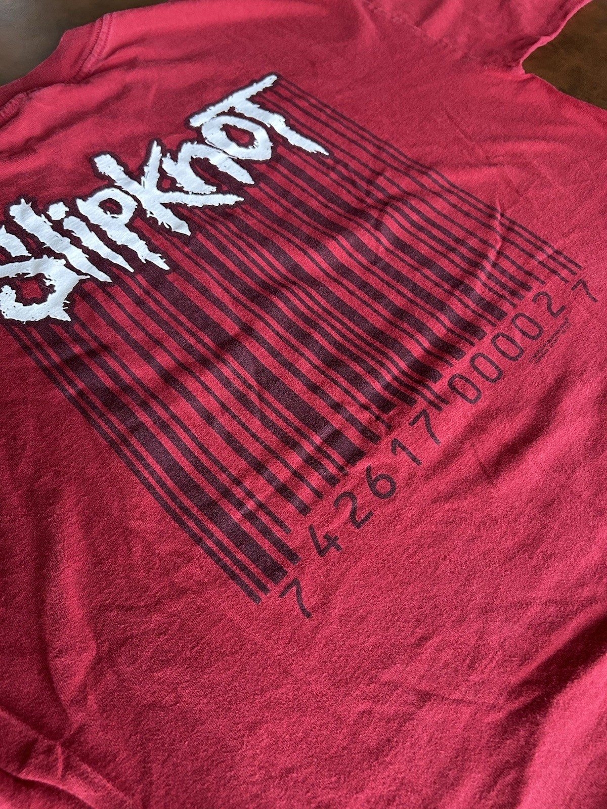 Slipknot band vintage 1999 Red Barcode T-shirt XL Delta Blue Grape Stone Sour