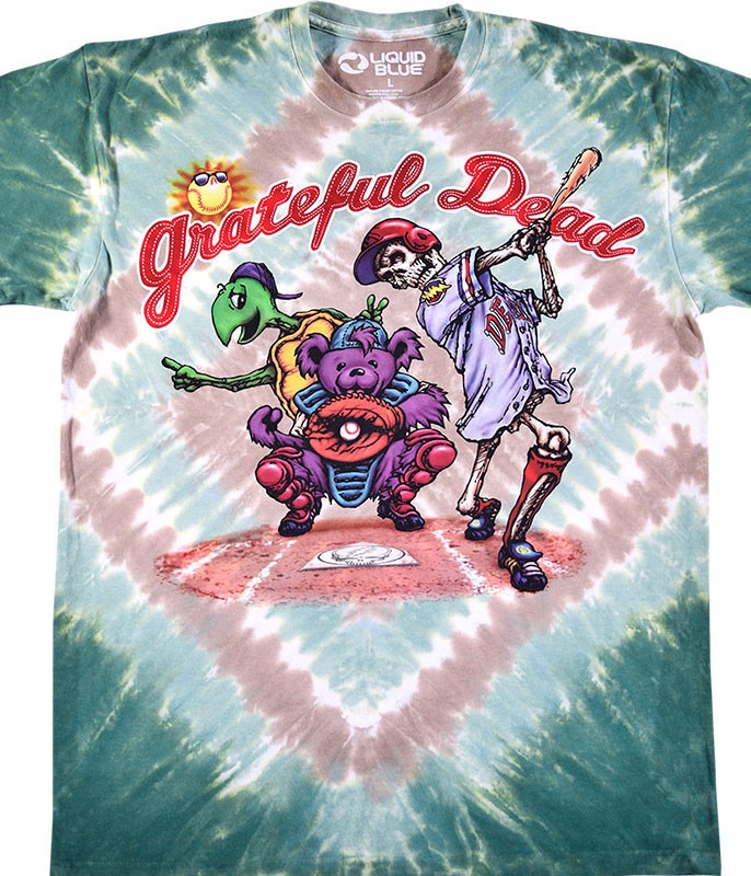 Grateful Dead Spring Training Tie-Dye T-Shirt Liquid Blue