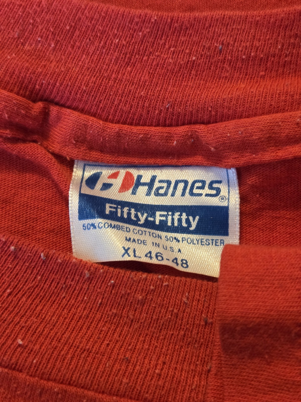 Needham Wellesley Dispatch Delivery Service Vintage XL Hanes Shirt Single Stitch