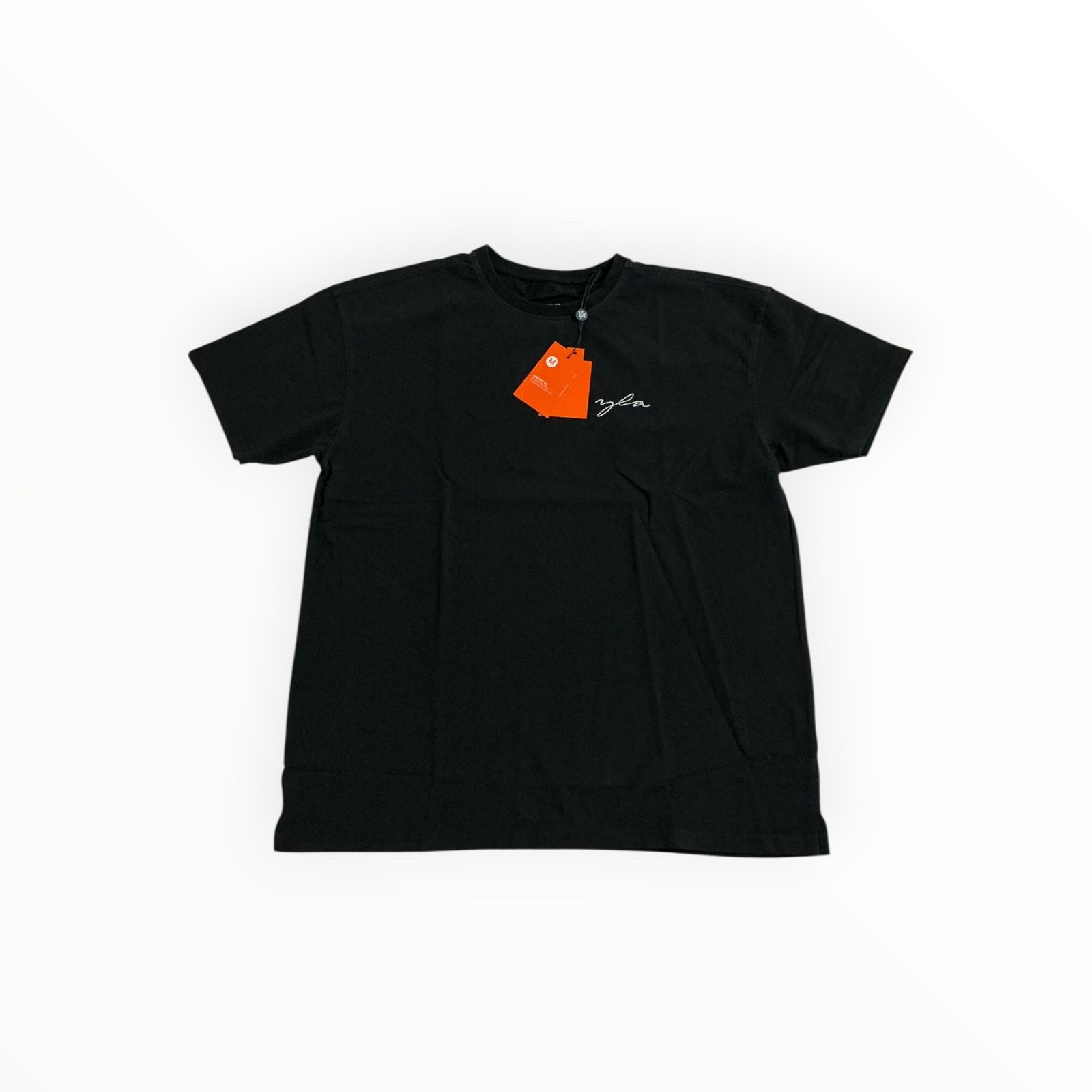 YoungLA 466 Tailored Tee Black Medium Fitted Gym Streetwear T Shirt