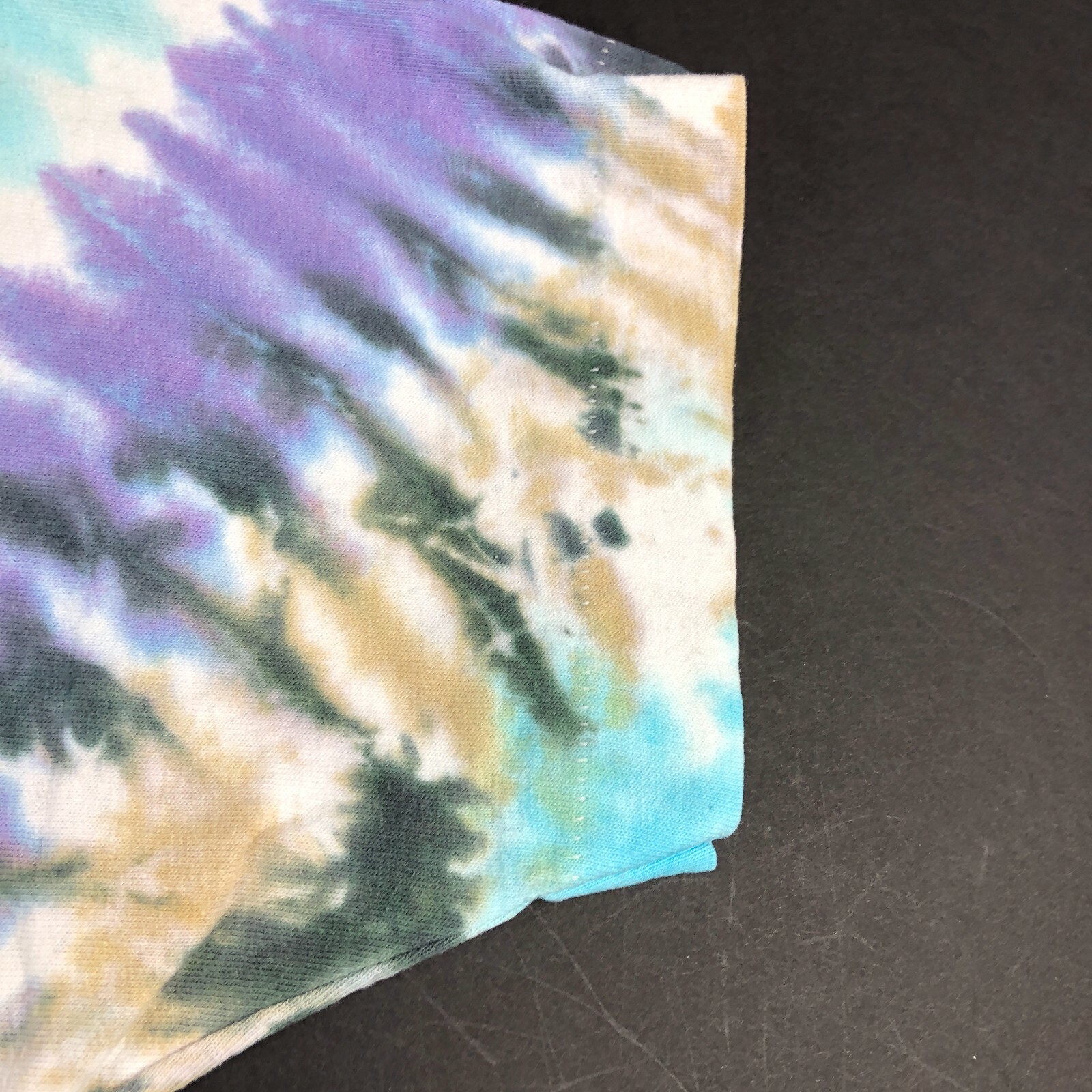 Vintage 90&rsquo;s Liquid Blue Shirt Men&rsquo;s Medium Aquatic AOP John Connell Half Baked
