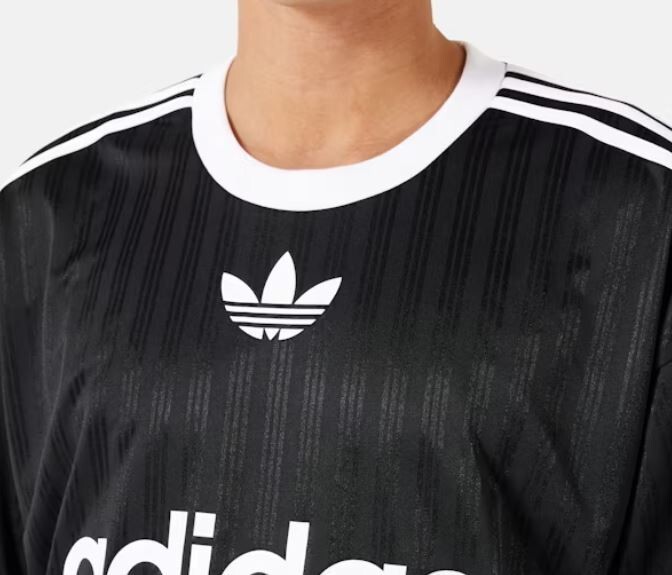 NEW MEN&rsquo;S ADIDAS ORIGINALS TREFOIL POLY TEE SHIRT ~SIZE MEDIUM #IU2341 BLACK
