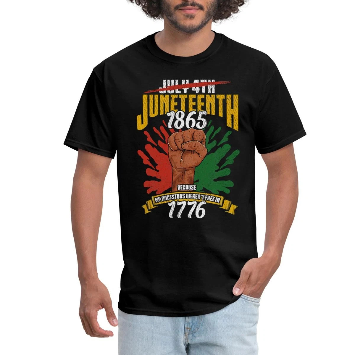 Juneteenth Black History Day Men&rsquo;s T-Shirt