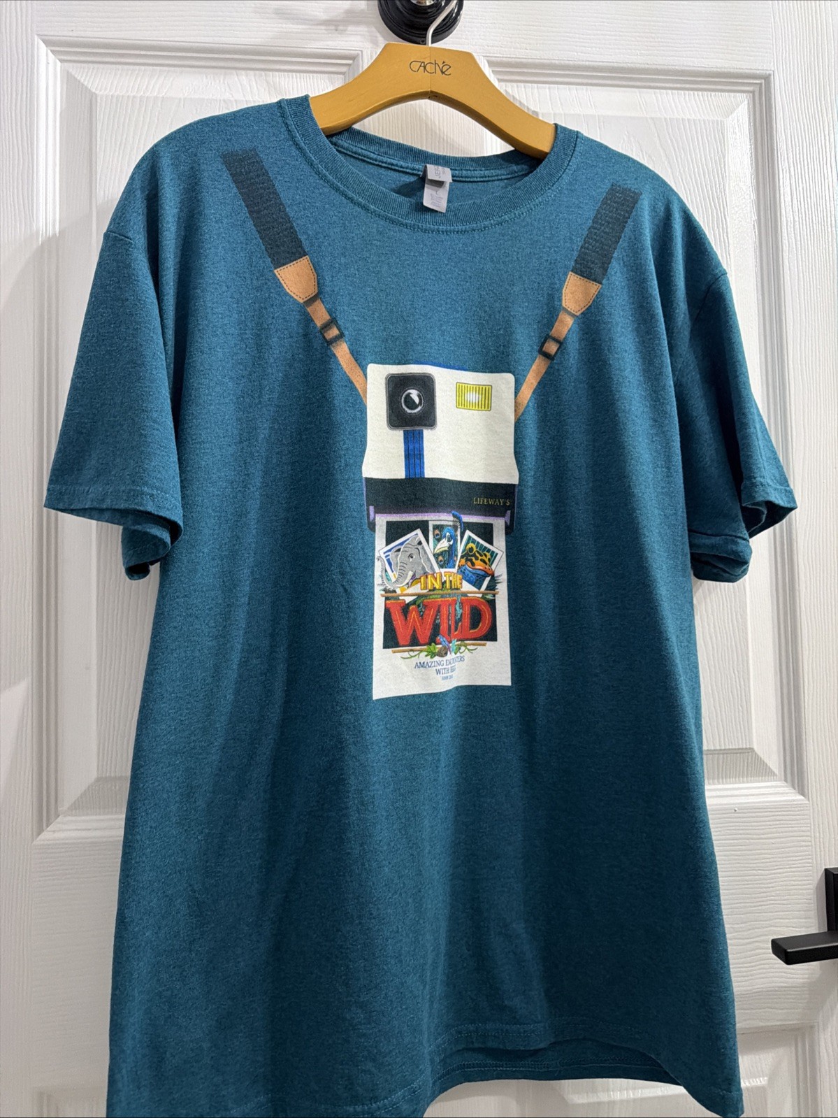 In The Wild John 20:31 Amazing Encounters W/JESUS T-Shirt Adult lifeway VBS LG