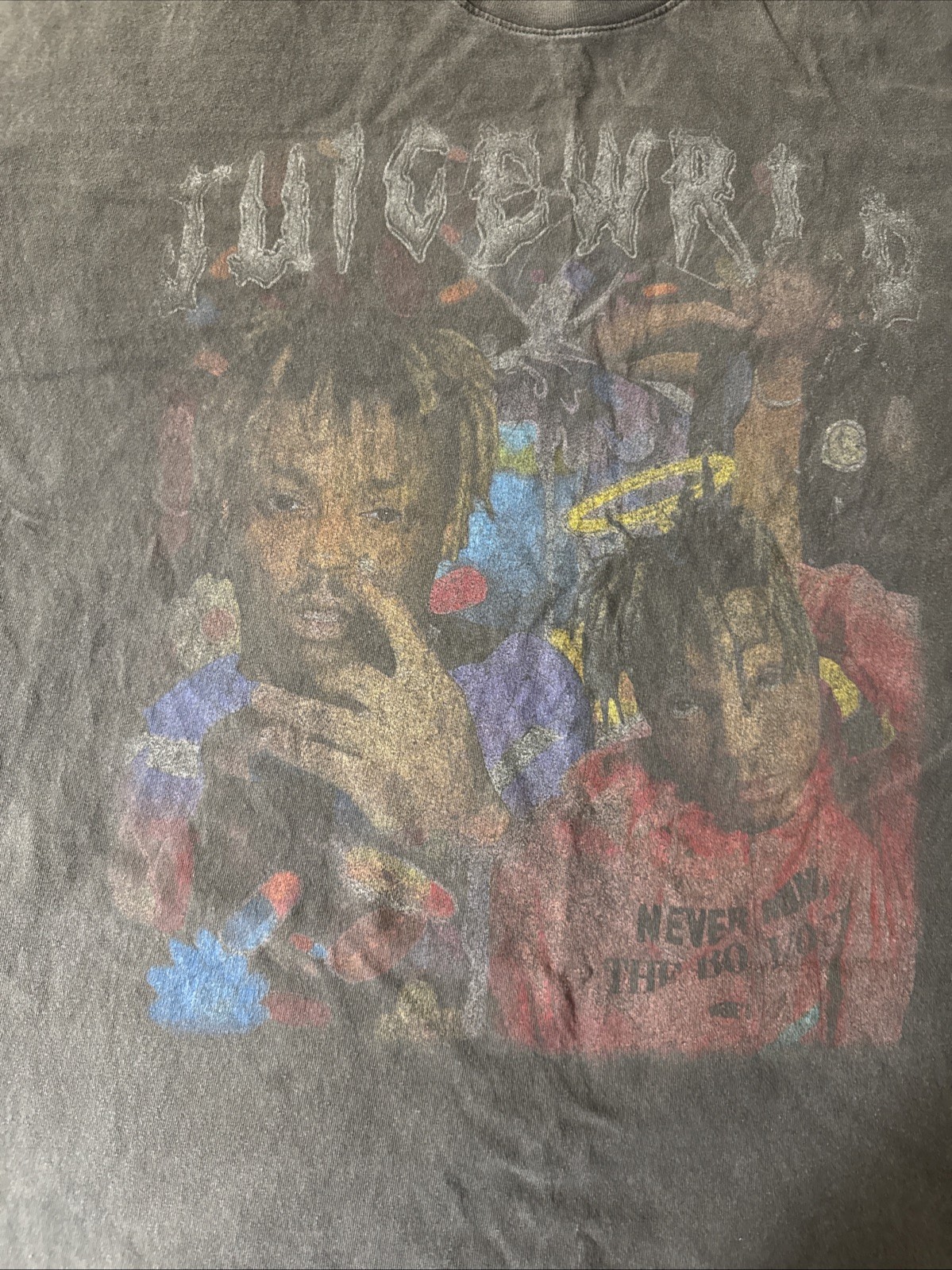 Street Market Supply Juice Wrld Shirt Men XL Double Sided Faded
