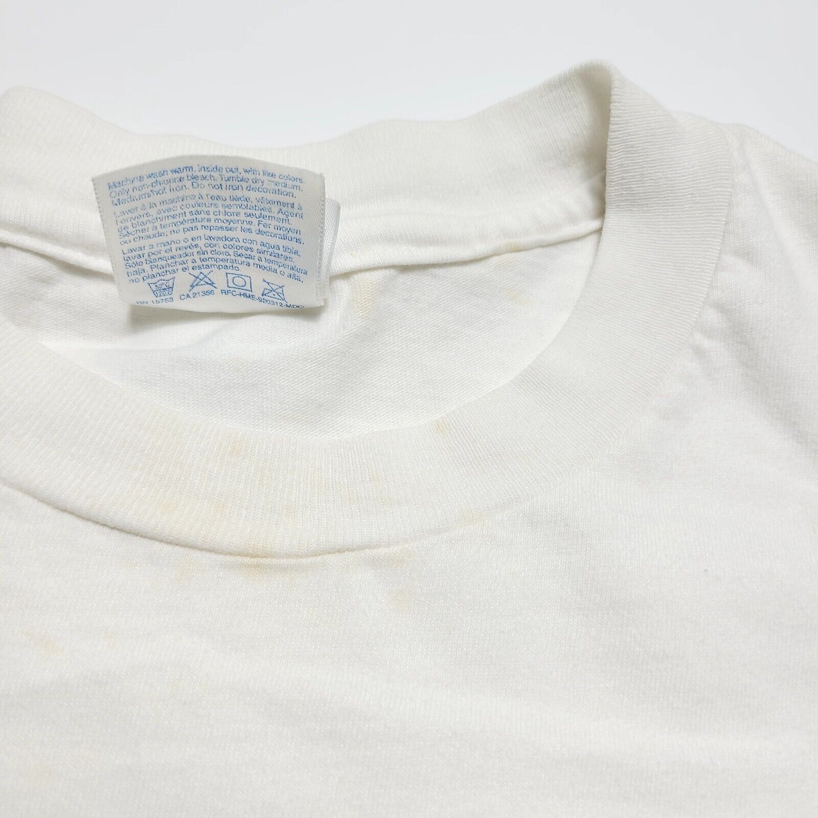 Vintage Dockers Khakis Promo T-Shirt Made in USA Hanes Size XL Y2k