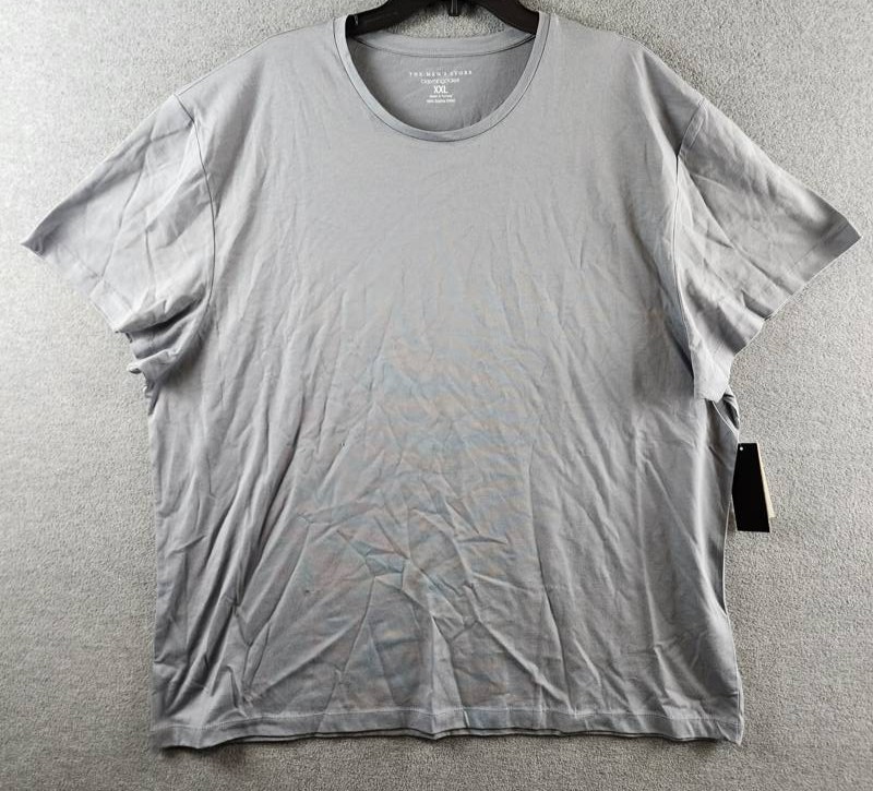 The Men&rsquo;s Store at Bloomingdale&rsquo;s Supima Cotton Tee Men&rsquo;s XXL Blue Gray Pullover