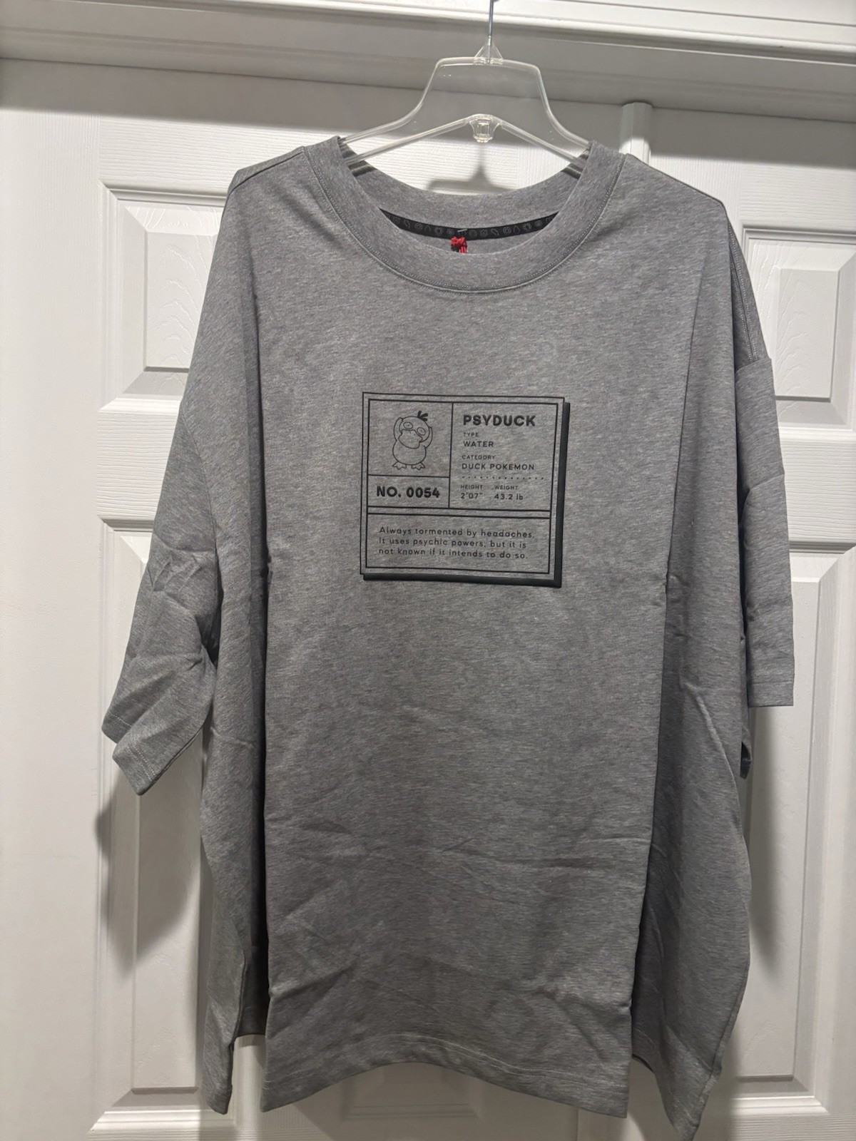 Pokémon x Target Psyduck Men&rsquo;s Gray Graphic – 4X Limited Edition IN HAND