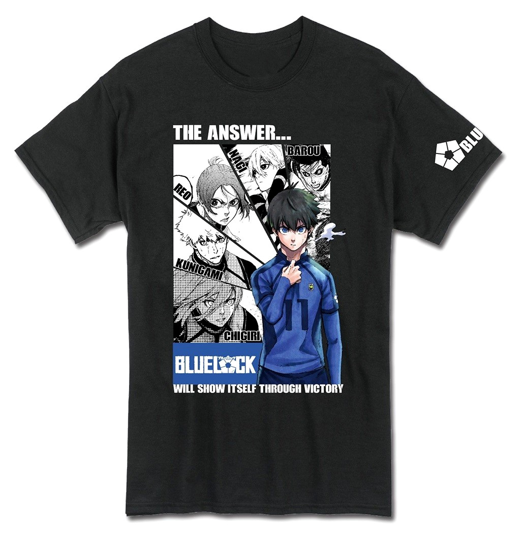 Blue Lock(Comic) -Team Competition Men&rsquo;s Official Licensed T-Shirt X-Large GEE
