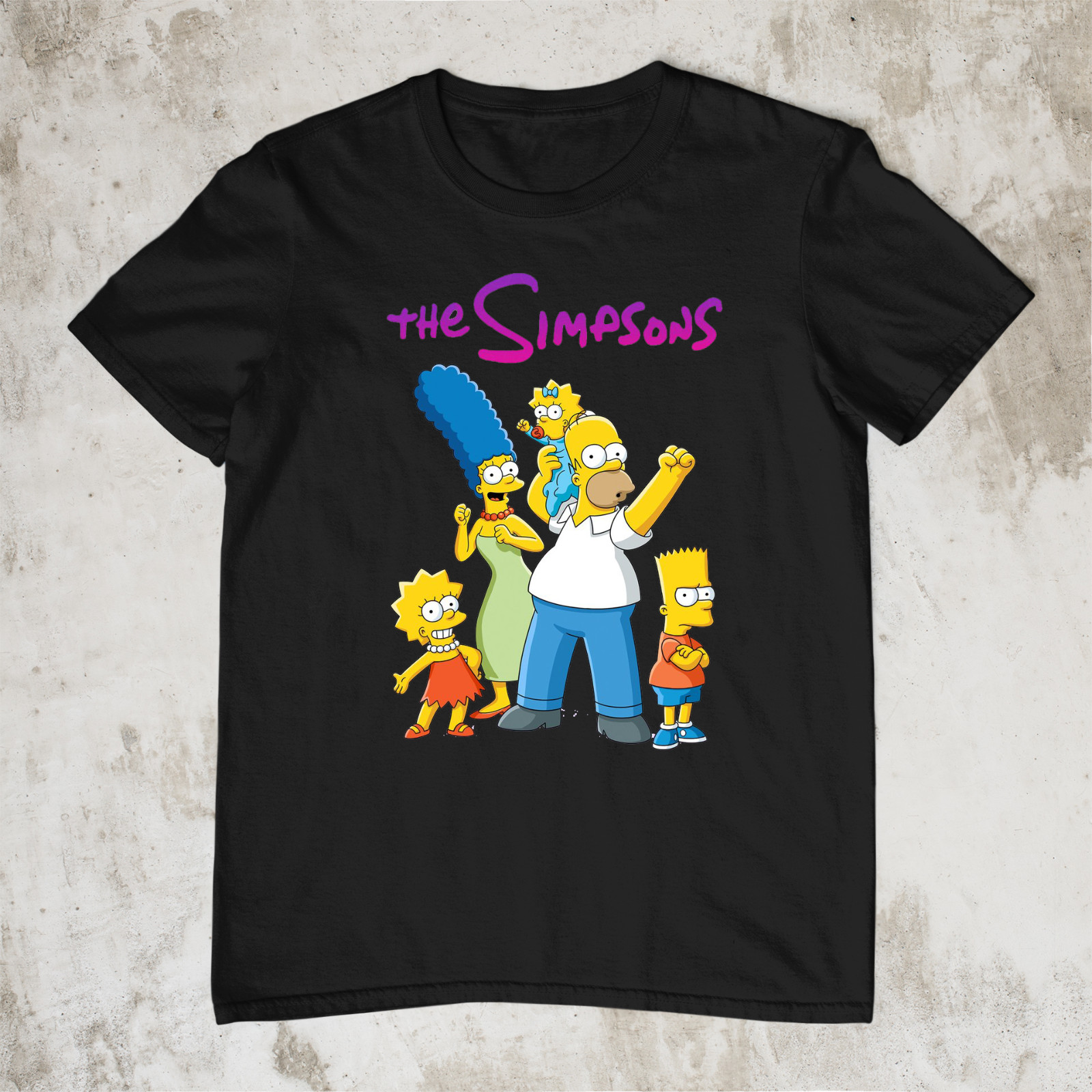The Simpsons Cartoon T-Shirt Cotton Tee For Men All Size S M L XL 234XL YI442