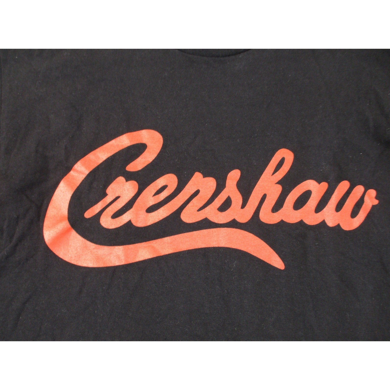 The Marathon Clothing T-Shirt Mens Medium Black Crenshaw Red Script Limited