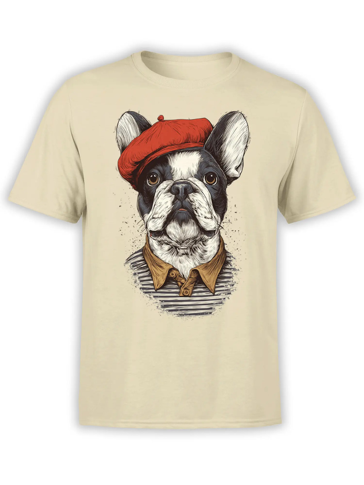 Paris Muse Bulldog T-Shirt | Unisex