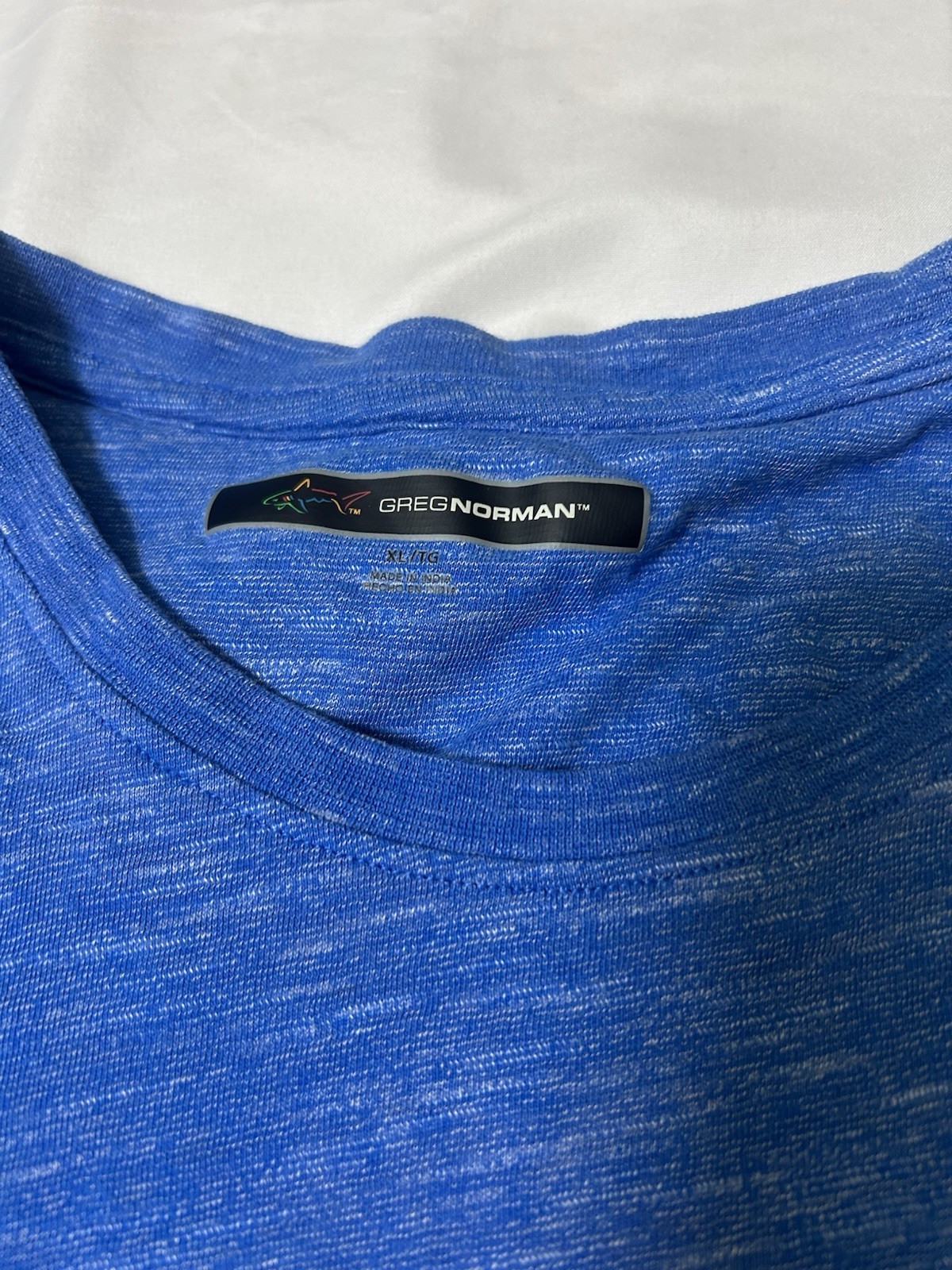 Greg Norman Men&rsquo;s Short Sleeve T-Shirt Size Large Blue