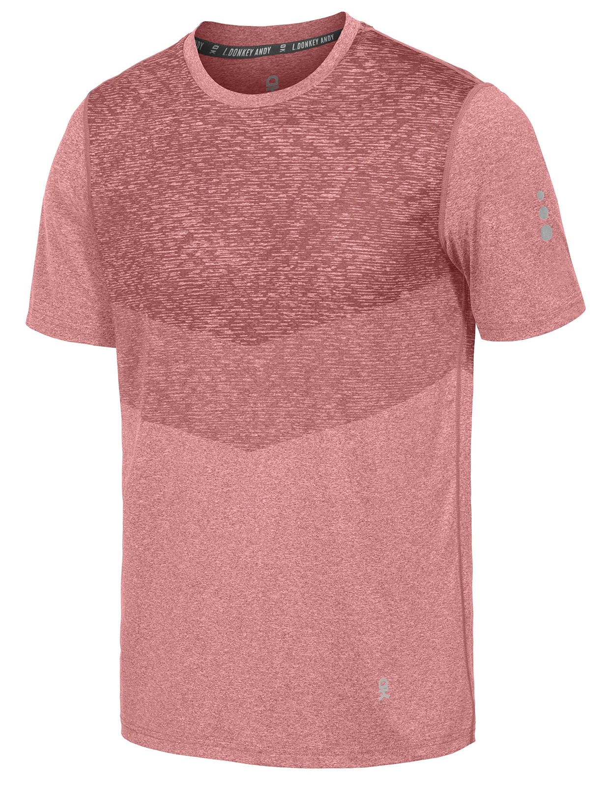 Men&rsquo;s Quick Dry Sweat Wicking Stretch Short Sleeve T-Shirt UV Protection Work…