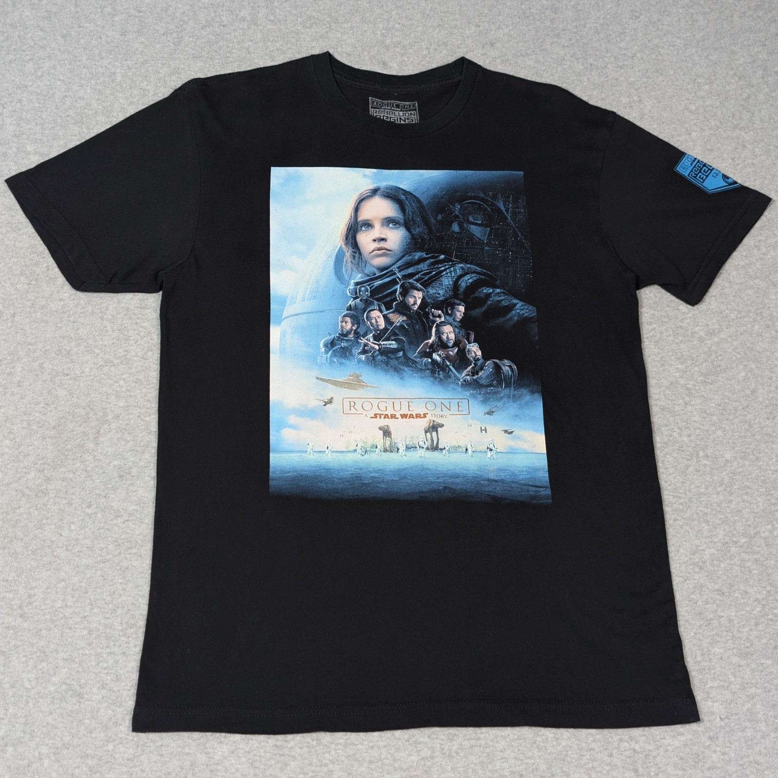 Star Wars Rogue One Promo T-shirt Medium Rebellion Begins
