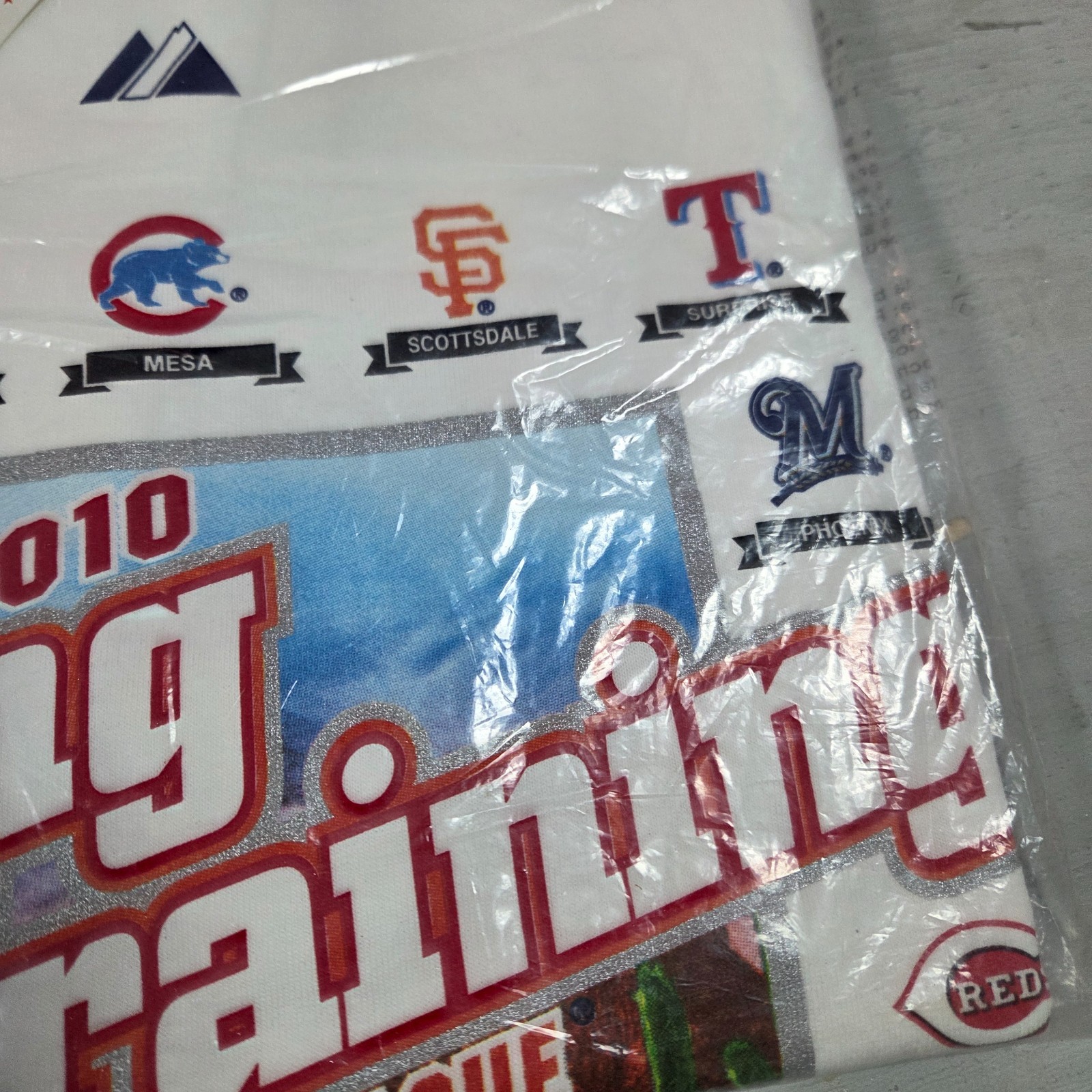 Vintage Cactus League Spring Training 2010 New with Tags Majestic Shirt 2xl