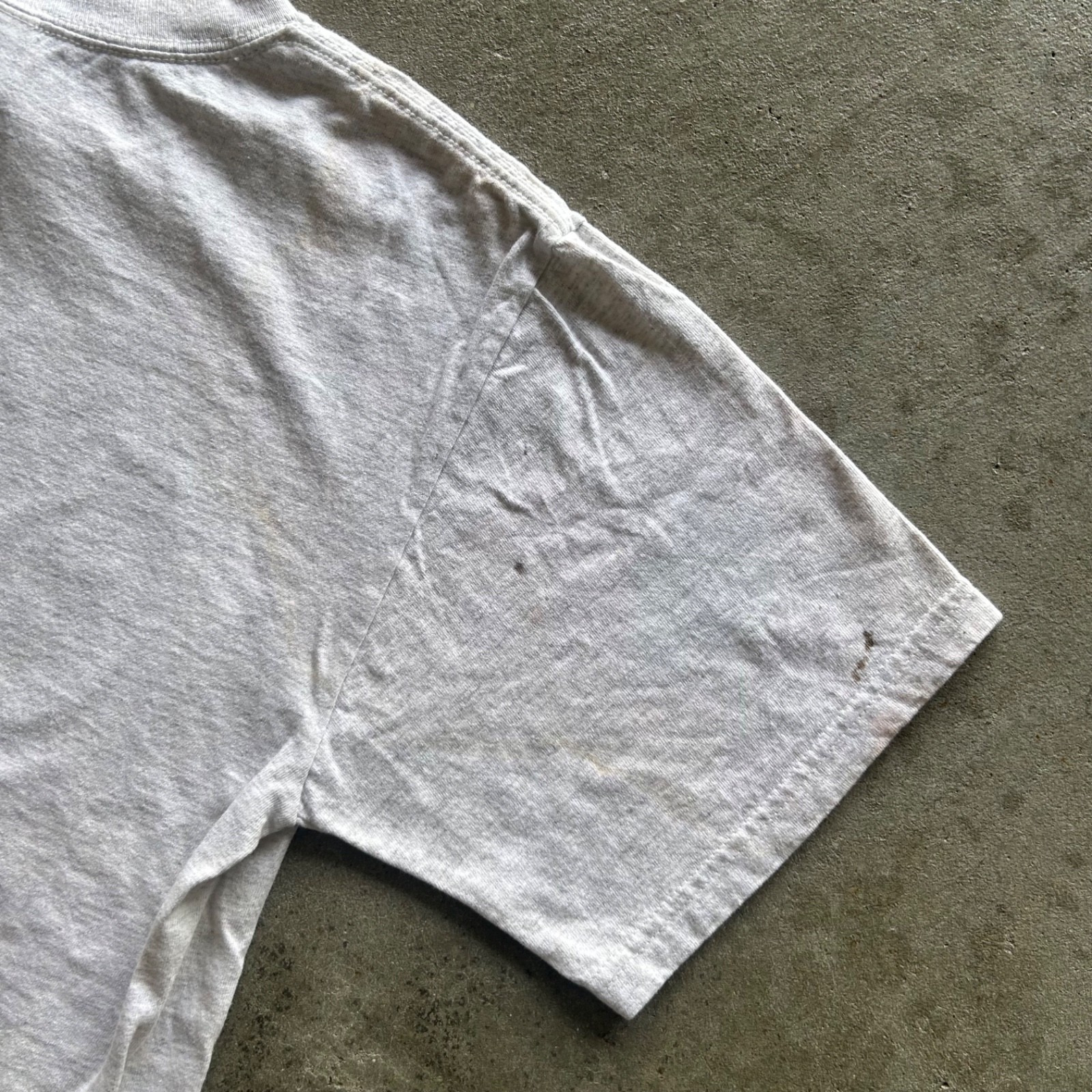 Vintage 90s Four On The Floor Shirt Size Medium Gray Manual Car My Space Graphic