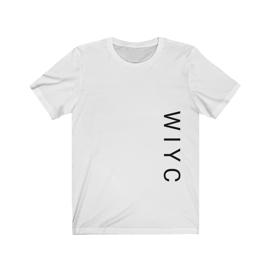 Black letter Unisex Tee (Many color options)