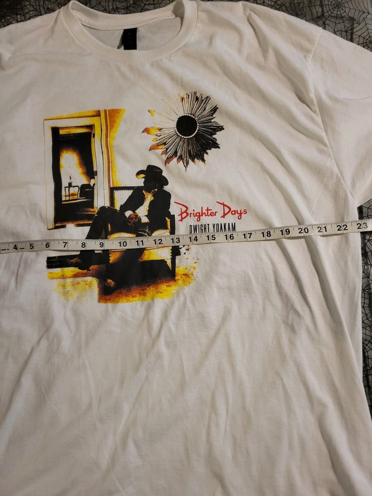 Dwight Yoakam Brighter Days Double Sided Shirt Gildan XL
