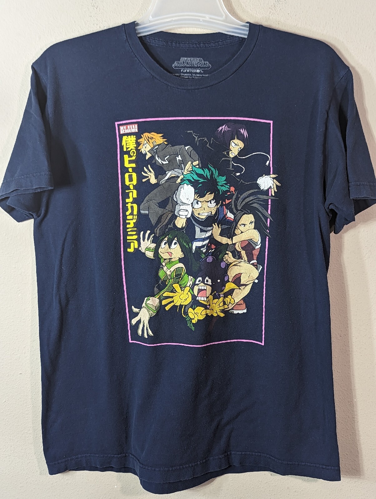 My Hero Academia Super Hero Funimation Graphic Anime Manga T-shirt Mens Large
