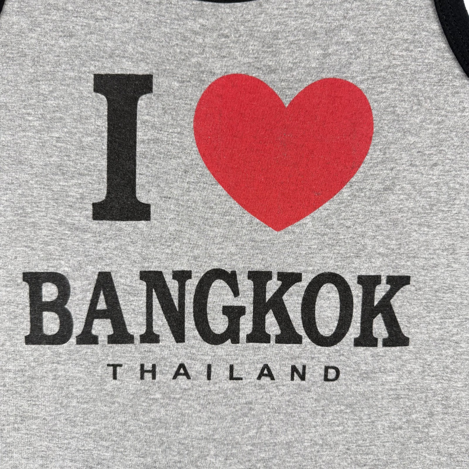 I Heart Bangkok, Thailand Tank Top, Large, Made in Thailand.