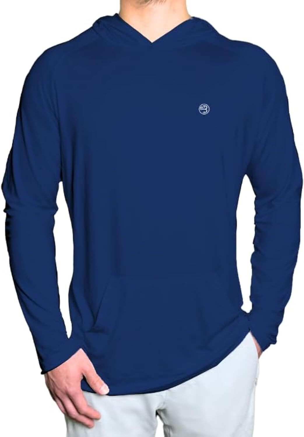 Men&rsquo;s Hooded Sun Shirt UPF 50+ Long Sleeve Fishing Shirt SPF Rash Guard