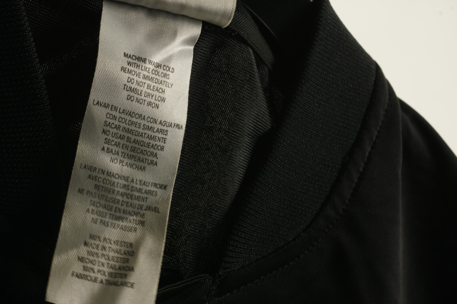 Vintage adidas Snap Front Satin Referee Shirt Mens Small Oversized Relaxed Black