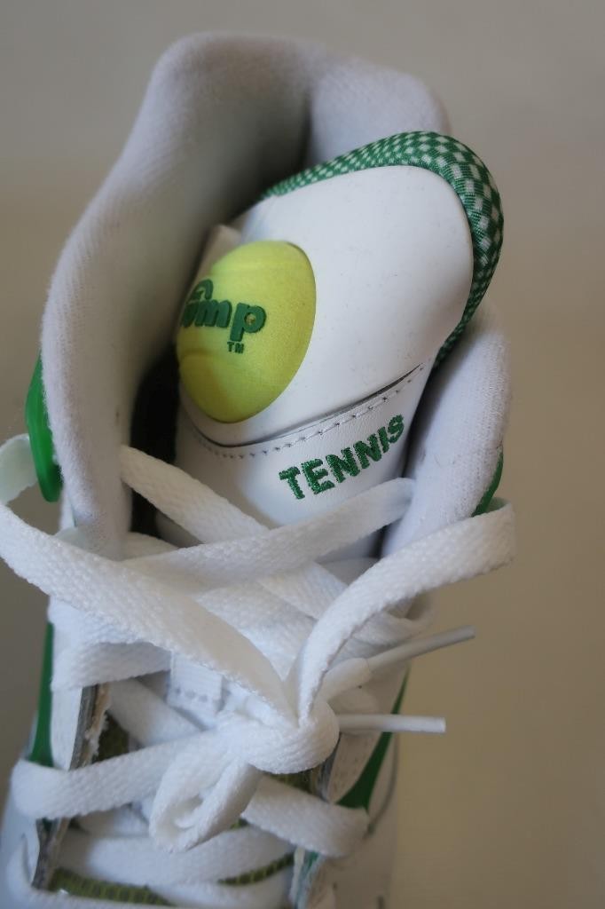 NWOT Boys Reebox Hexalite Tennis White, Green 1000100214 Sneakers 4.5Y