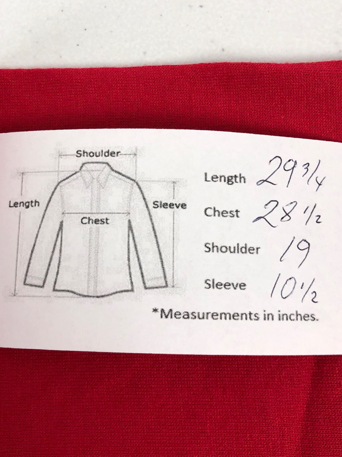 Vintage Men 2XL Shirt Single Stitch Red Made In USA Cotton Blend Blank 50/50 EUC