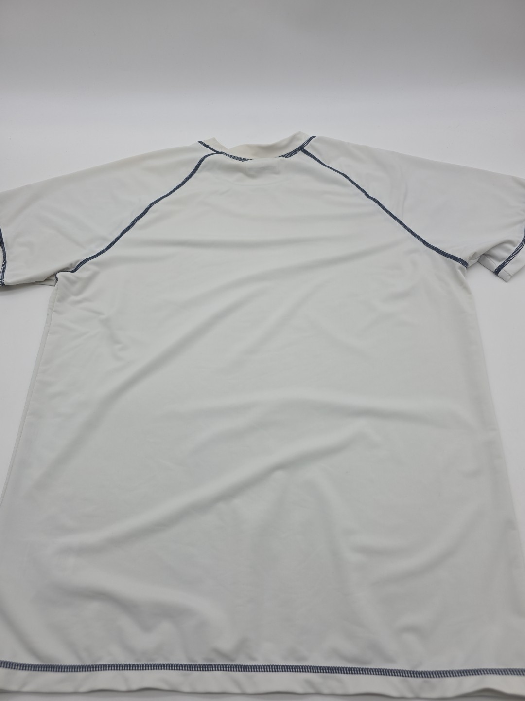 EZRUN T-Shirt Men Large White Logo Running Tee..#38852